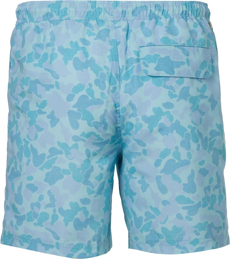 Magellan Outdoors Men's Shore & Line Washed Print Shorts 7