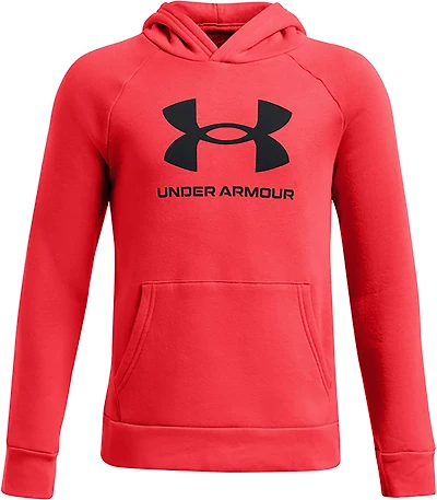 Under Armour Boys' Rival Fleece Big Logo Hoodie