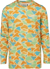 Magellan Outdoors Boys' Mallard Fish Camo Long Sleeve T-shirt