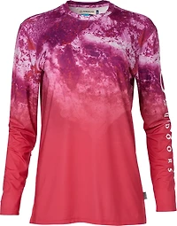 Magellan Outdoors Women's Caddo Lake RTX Ombre Long Sleeve T-shirt