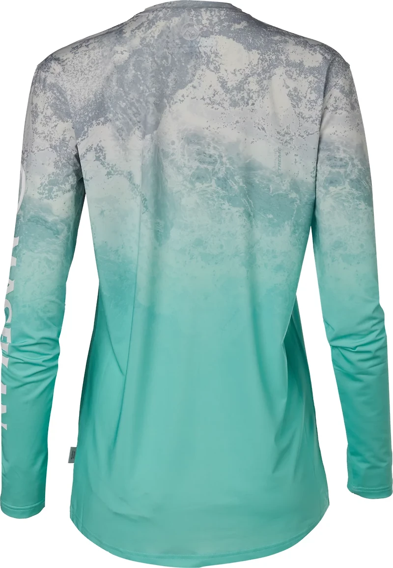 Magellan Outdoors Women's Caddo Lake RTX Ombre Long Sleeve T-shirt
