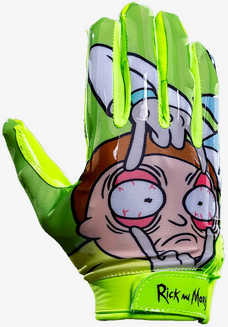 Phenom Elite Rick and Morty Football Gloves