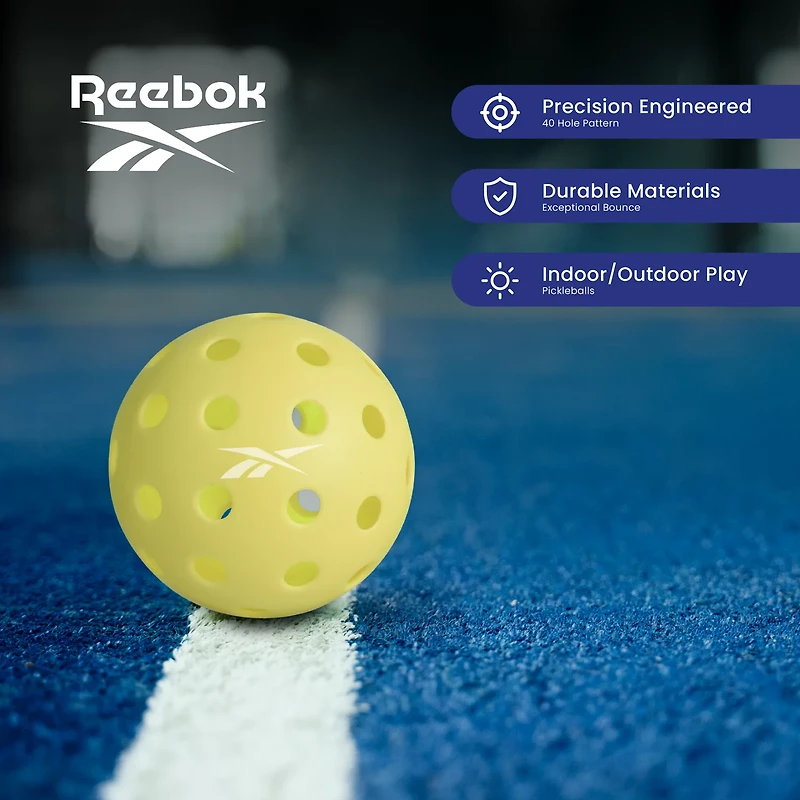 Reebok 2-Player Fiberglass Pickleball Set