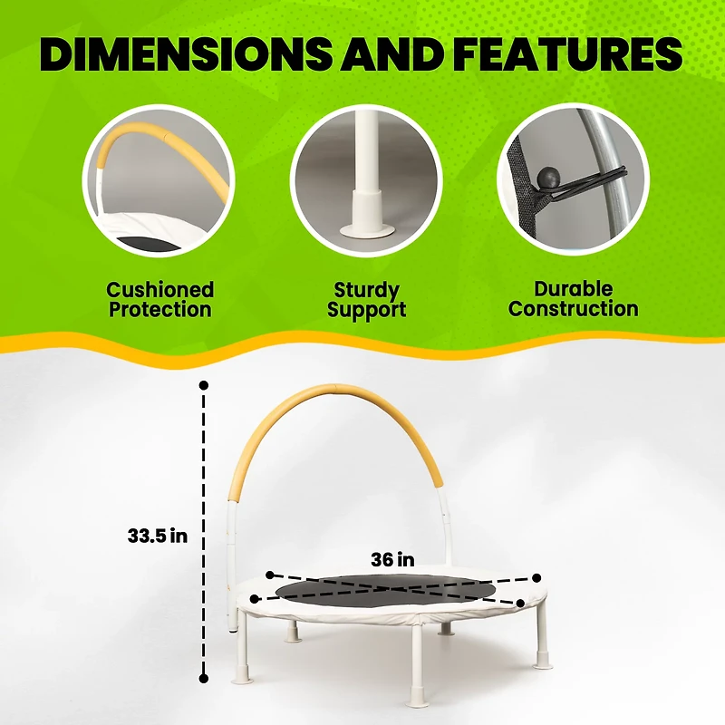 Jumpking 36 in Round Bouncer