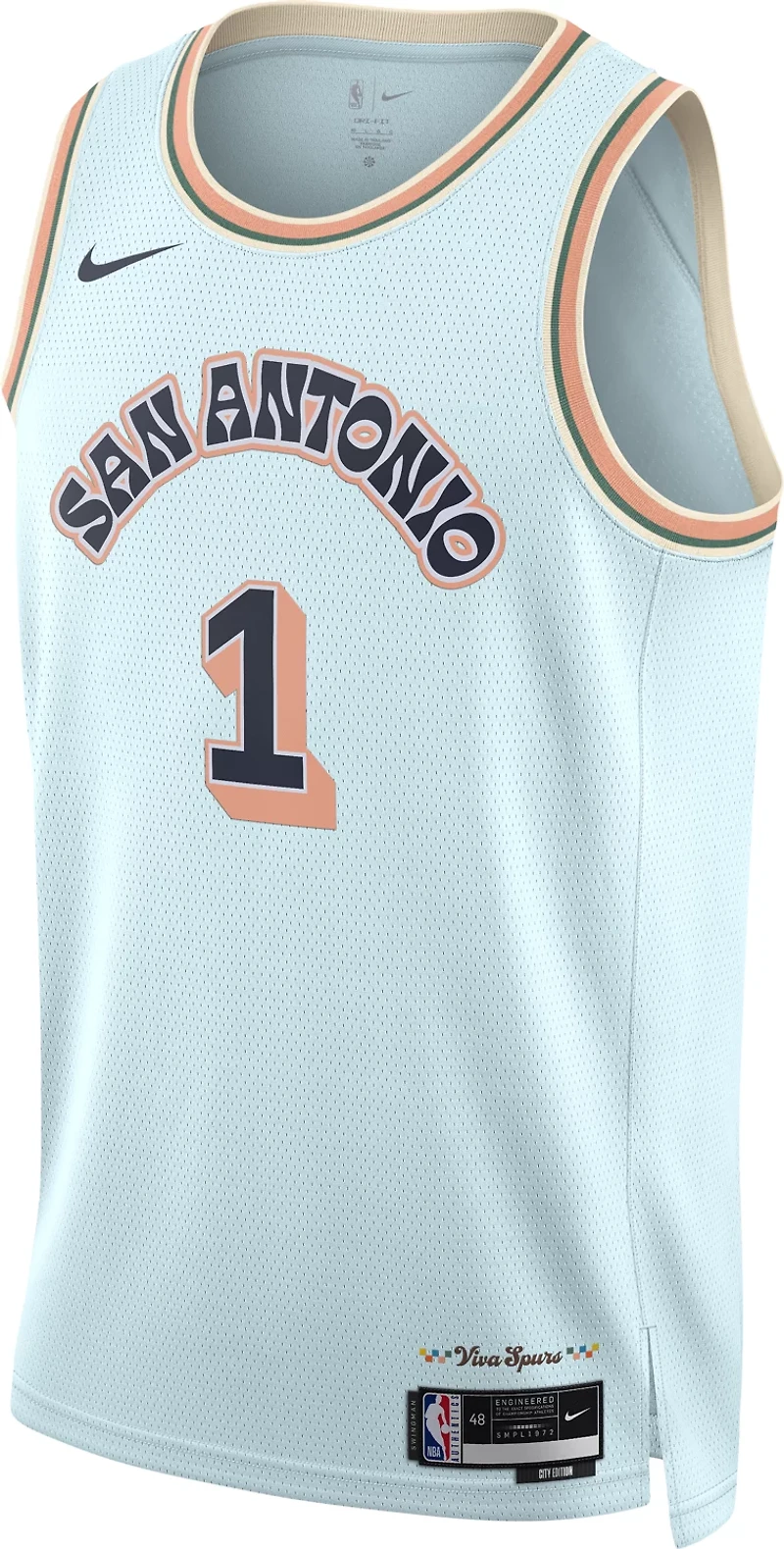 Nike Men's Spurs Wembanyama '24 City Edition Dri-Fit Swingman Jersey