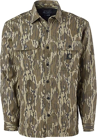 Carhartt Men's Rugged Flex Canvas Fleece Lined Camo Shirt Jac