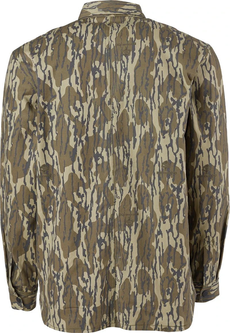 Carhartt Men's Rugged Flex Canvas Fleece Lined Camo Shirt Jac