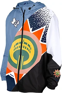 New Era Men's San Antonio Spurs 2024/25 City Edition Sublimated Windbreaker Full-Zip Jacket