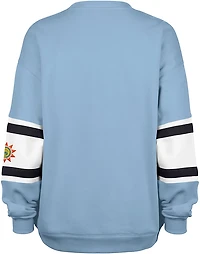 '47 Women's San Antonio Spurs City Edition Steadfast Sleeve Paneled Crewneck Sweatshirt