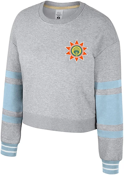 Stadium Essentials Women's San Antonio Spurs 2024/25 City Edition Scrimmage Crop Crew Sweatshirt