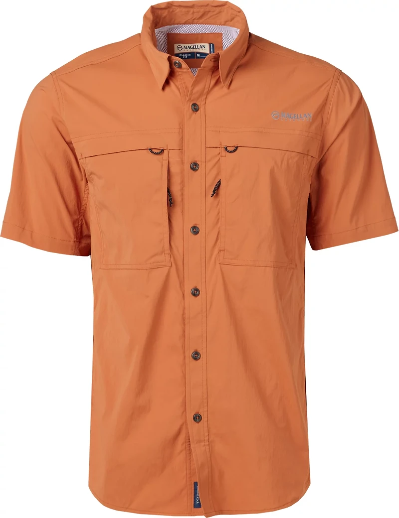 Magellan Outdoors Men's Round Rock Trek Button Down Shirt