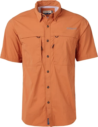 Magellan Outdoors Men's Round Rock Trek Button Down Shirt
