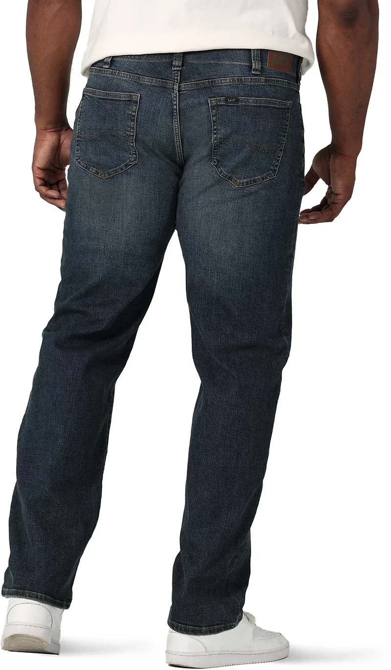 Lee Men's Big and Tall Extreme Motion Relaxed Fit Jeans