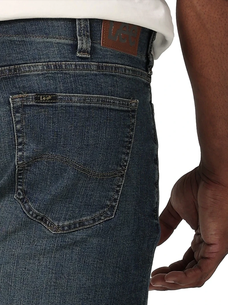 Lee Men's Big and Tall Extreme Motion Relaxed Fit Jeans