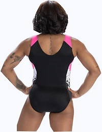 GK Elite Women's Pink Rival Tank Leotard