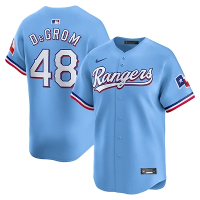 Nike Men's Texas Rangers Degrom Alt1 Limited Jersey