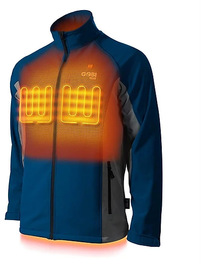 Gobi Heat Men's Sahara 3-Zone Heated Jacket