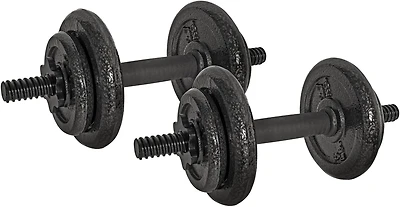 CAP Barbell 40 lb Cast Iron Dumbbell Set