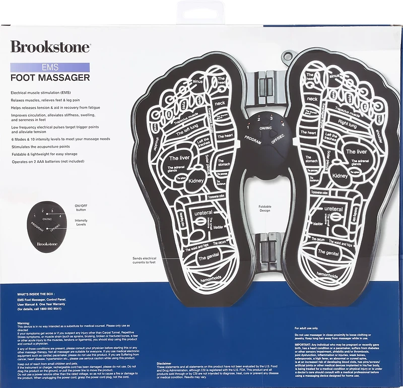 Brookstone EMS Foot Massager