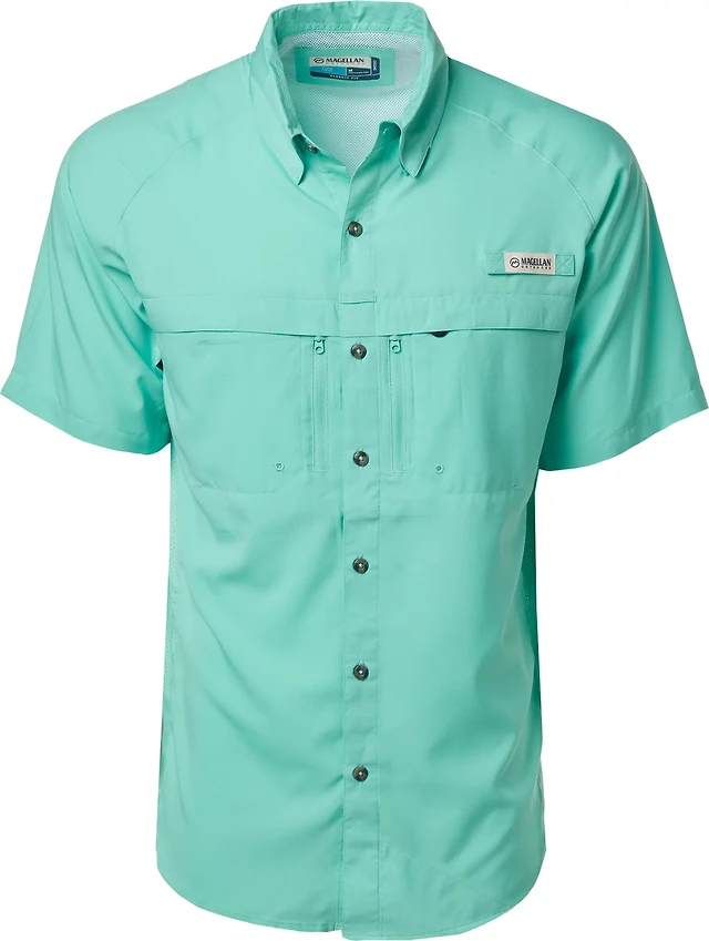 Chemise De Pêche Magellan Outdoor – Verte, Manches Longues, Taille XL, Homme