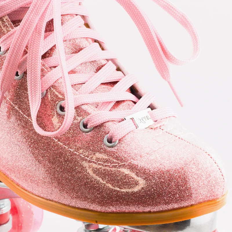 Revel Adults' Cotton Candy Glitter Quad Skates