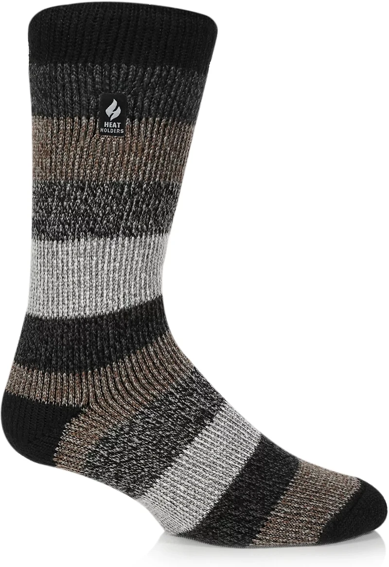 Heat Holders Men's Milan Stripe Crew Socks