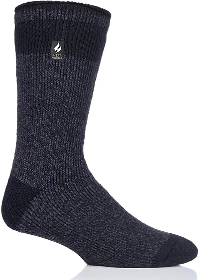 Heat Holders Men's Rook Block Twist Crew Socks