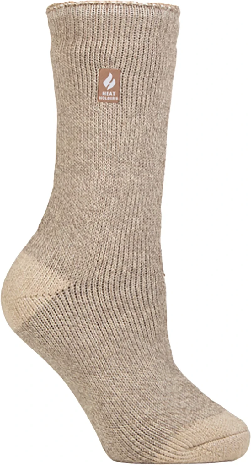 Heat Holders Women's Payton Twist Heel and Toe Crew Socks