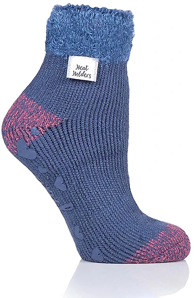 Heat Holders Women's Feather Top Solid Lounge Socks