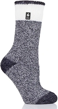 Heat Holders Women's Lite Willow Block Twist Crew Socks