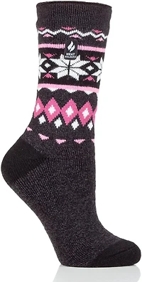Heat Holders Women's Lite Melissa Fairisle Crew Socks
