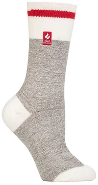 Heat Holders Women's Ultra Lite Lana Block Twist Crew Socks