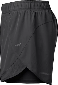 BCG Women's Plus Run Mesh Pieced Shorts 3