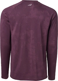 BCG Men's Jacquard Long Sleeve Tee