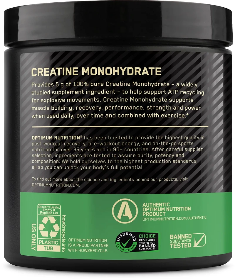 Optimum Nutrition Blueberry Lemonade Creatine Powder