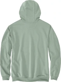 Carhartt Men's Loose Fit Midweight Signature Sleeve Logo Hooded Sweatshirt