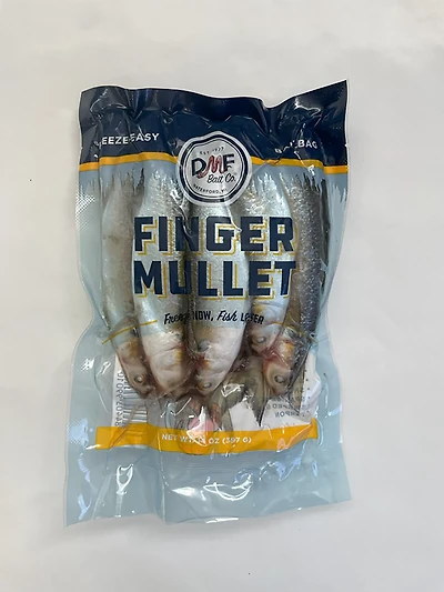 DMF Bait Finger Mullet 14 oz Frozen Bait