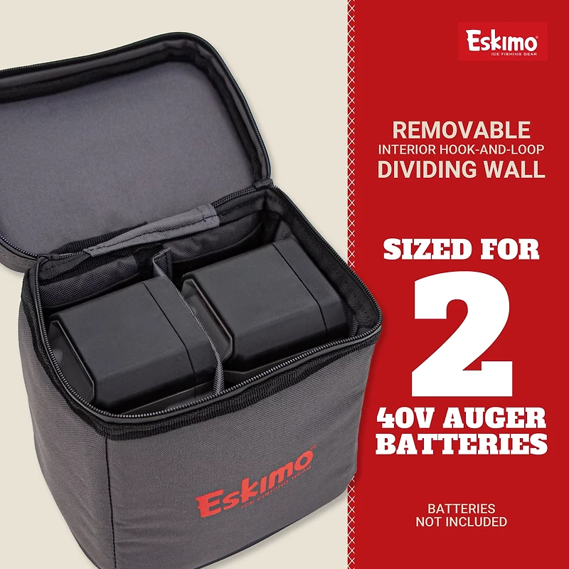 Eskimo Ice Auger Battery Bag