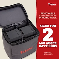 Eskimo Ice Auger Battery Bag