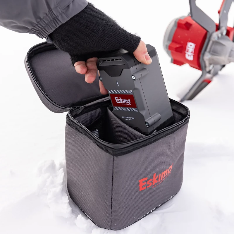 Eskimo Ice Auger Battery Bag
