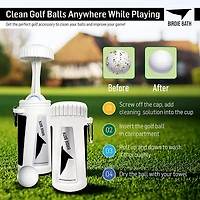Birdie Golf Birdie Bath Portable Golf Ball Cleaner