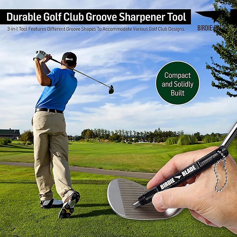Birdie Golf Birdie Blade Golf Club Sharpener Tool