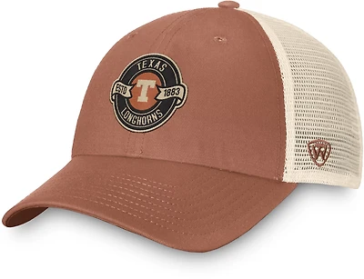 Top of the World Men's University of Texas Heritage Lineage Unstructured Snapback Cap