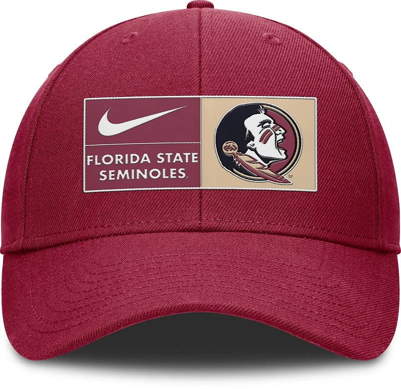 Nike Florida State Dri Fit Club Structured Adjustable Cap
