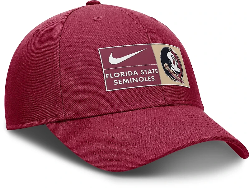 Nike Florida State Dri Fit Club Structured Adjustable Cap