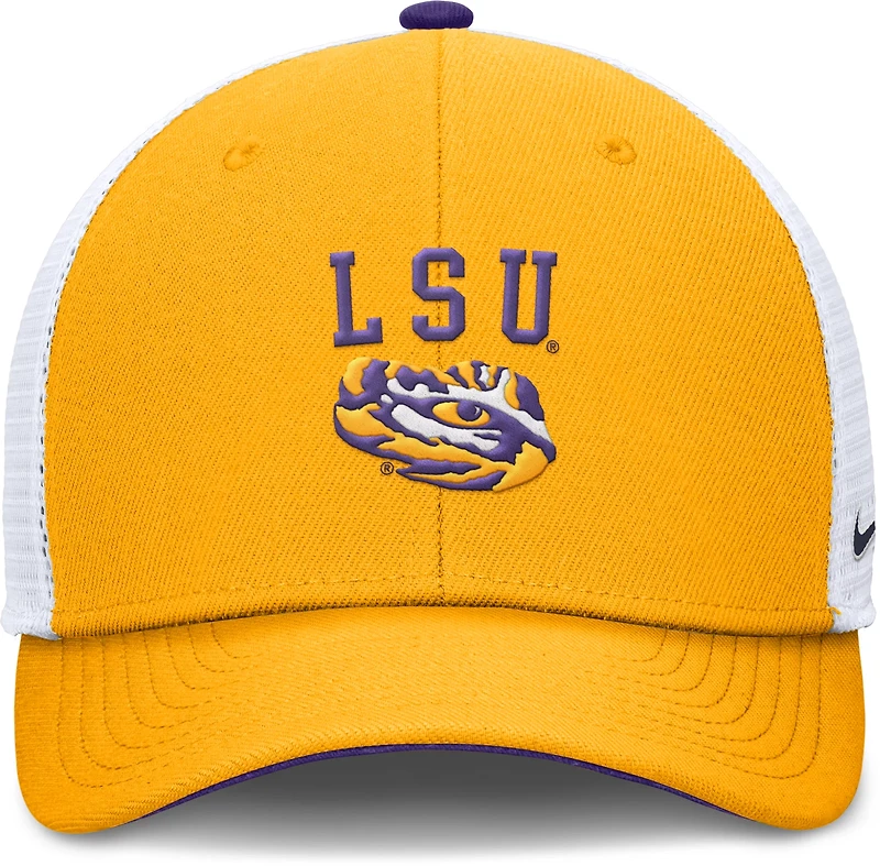 Nike LSU Rise Structured Trucker Adjustable Cap