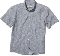 HUK Men's KC Fish Chaos Kona Short Sleeve Button Up Shirt