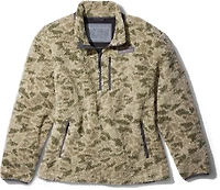 Burlebo Men's Alpine Sherpa Quarter-Zip Jacket