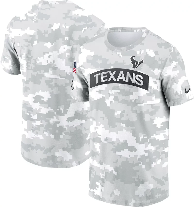 Nike Men's Texans Salute To Service Edge Arch T-shirt