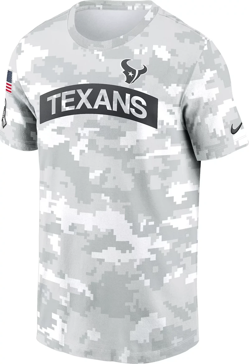 Nike Men's Texans Salute To Service Edge Arch T-shirt